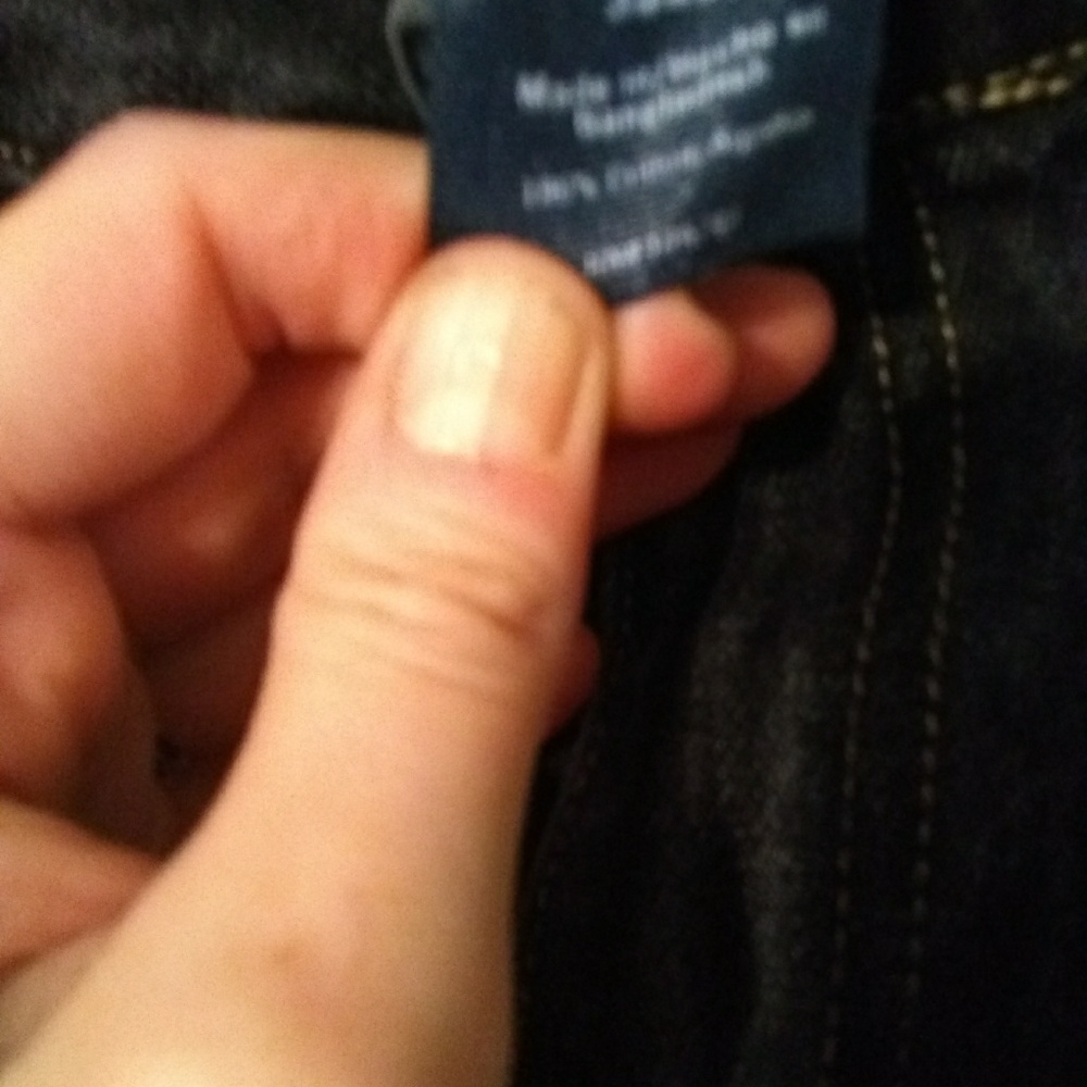 A pair of jeans